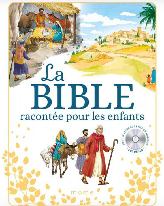 Mon Imagier de la Bible - Cadeau de Baptême Fille